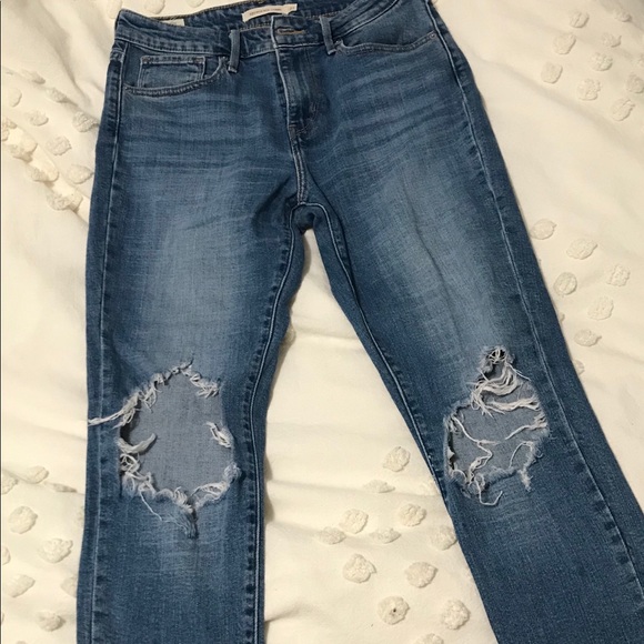 Levi jeans with holes - Picture 1 of 4